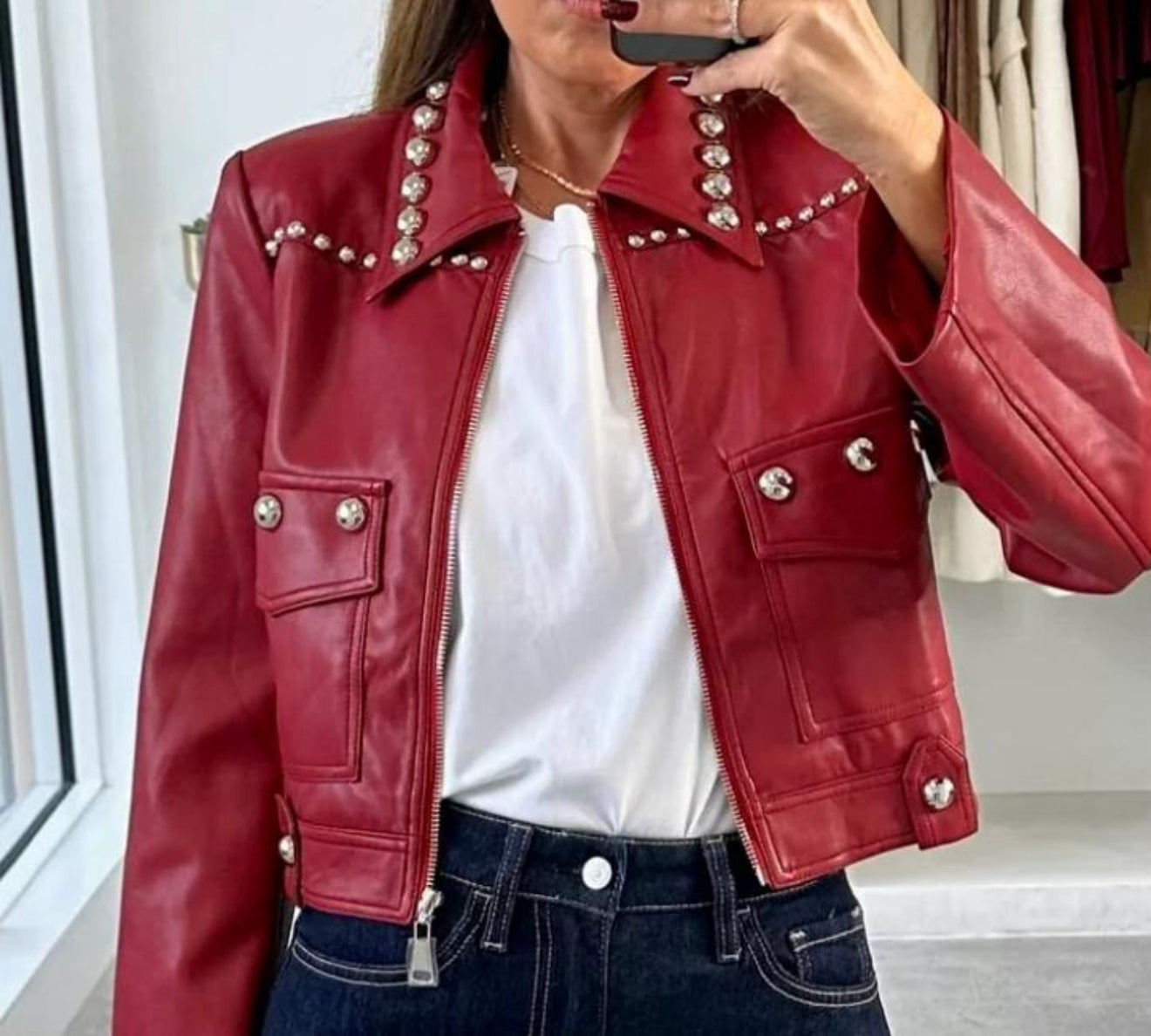 Leather Sara Jacket