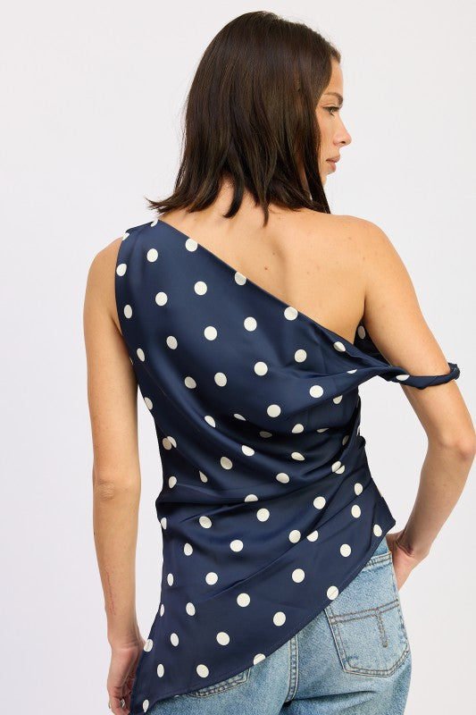 Polka dot top