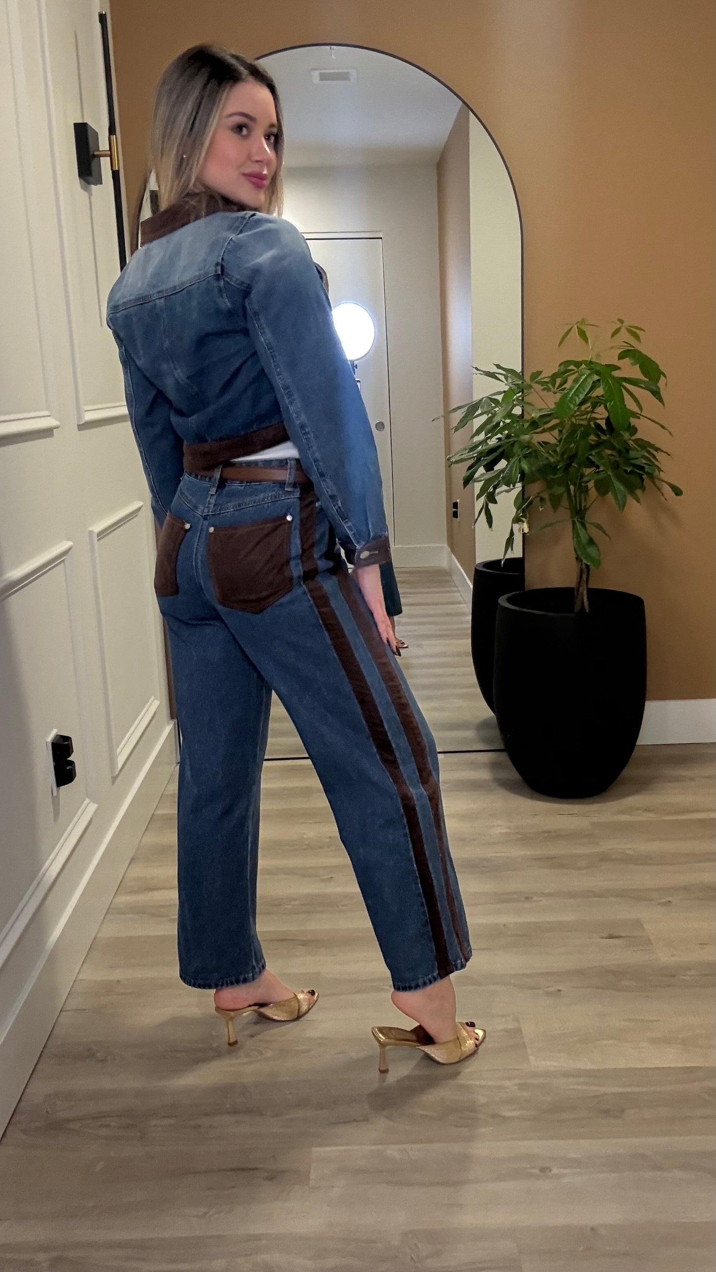 Scottie denim set