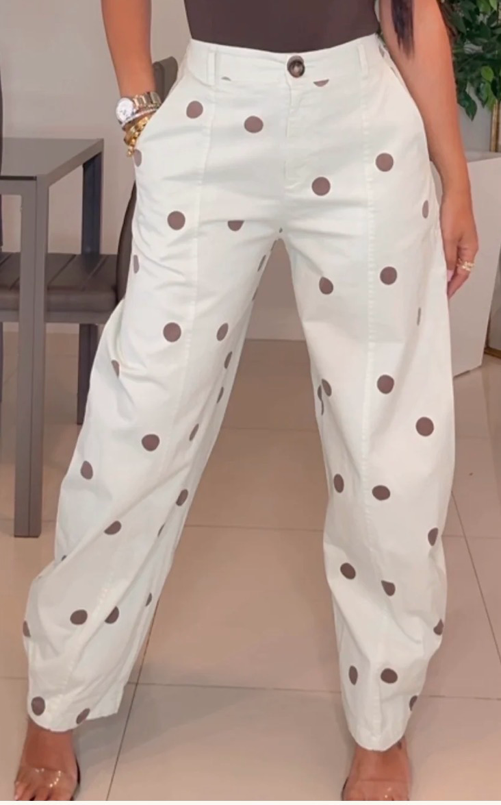 Barrel Polka Dot Paris