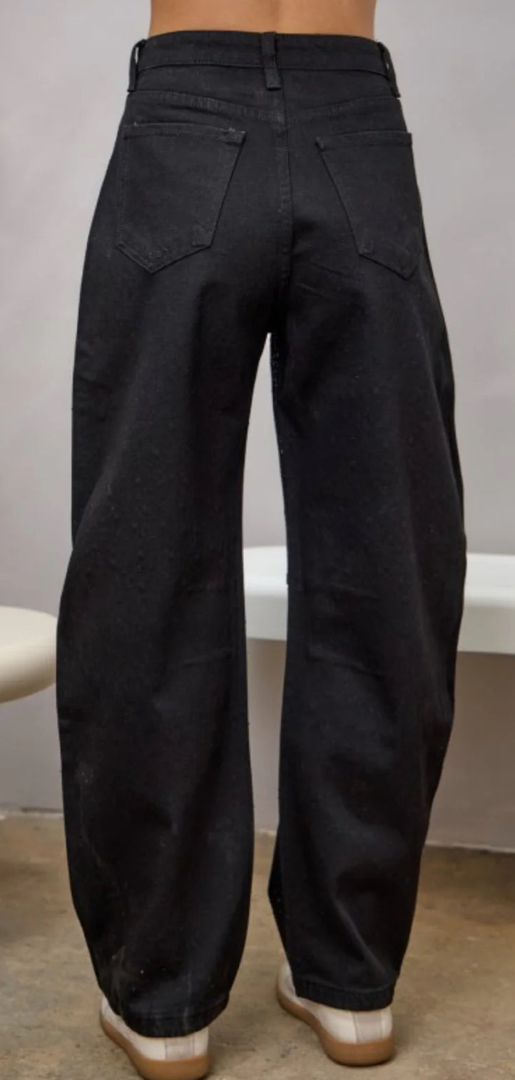 Shine Barrel Denim