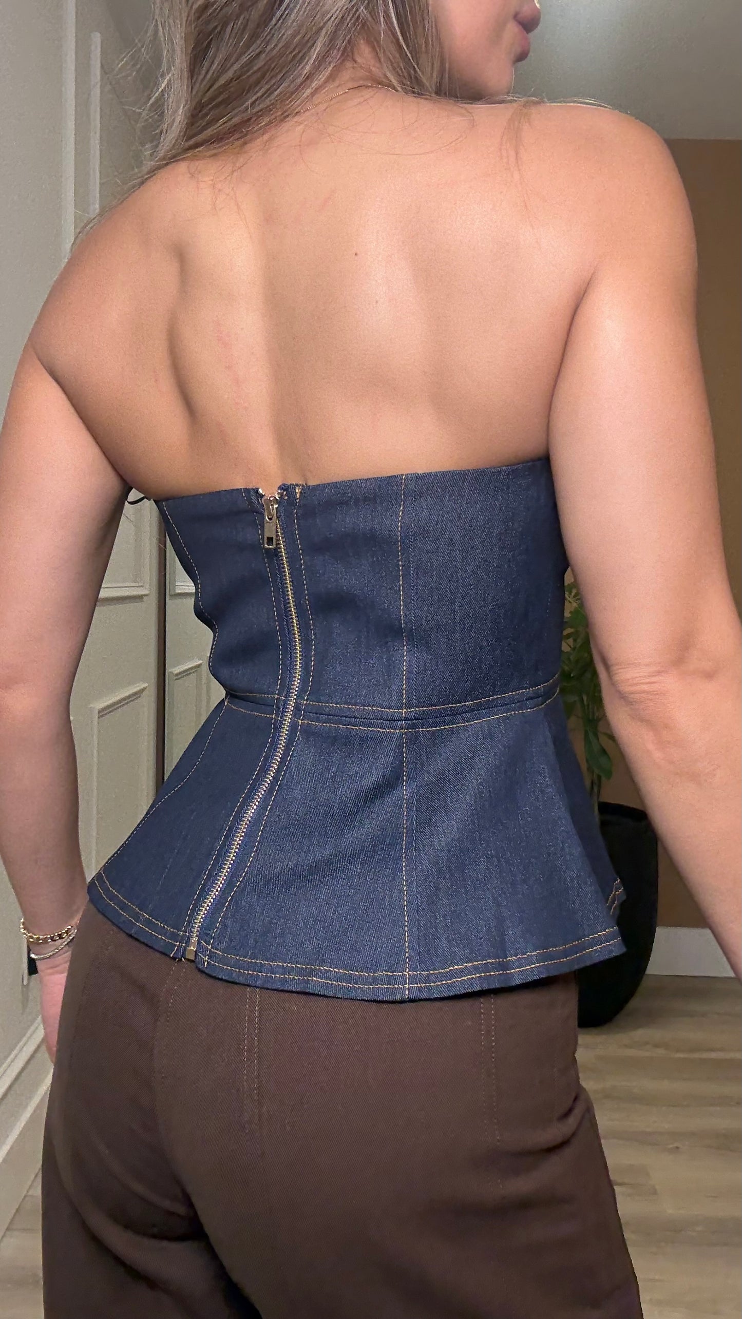 Loli denim Top