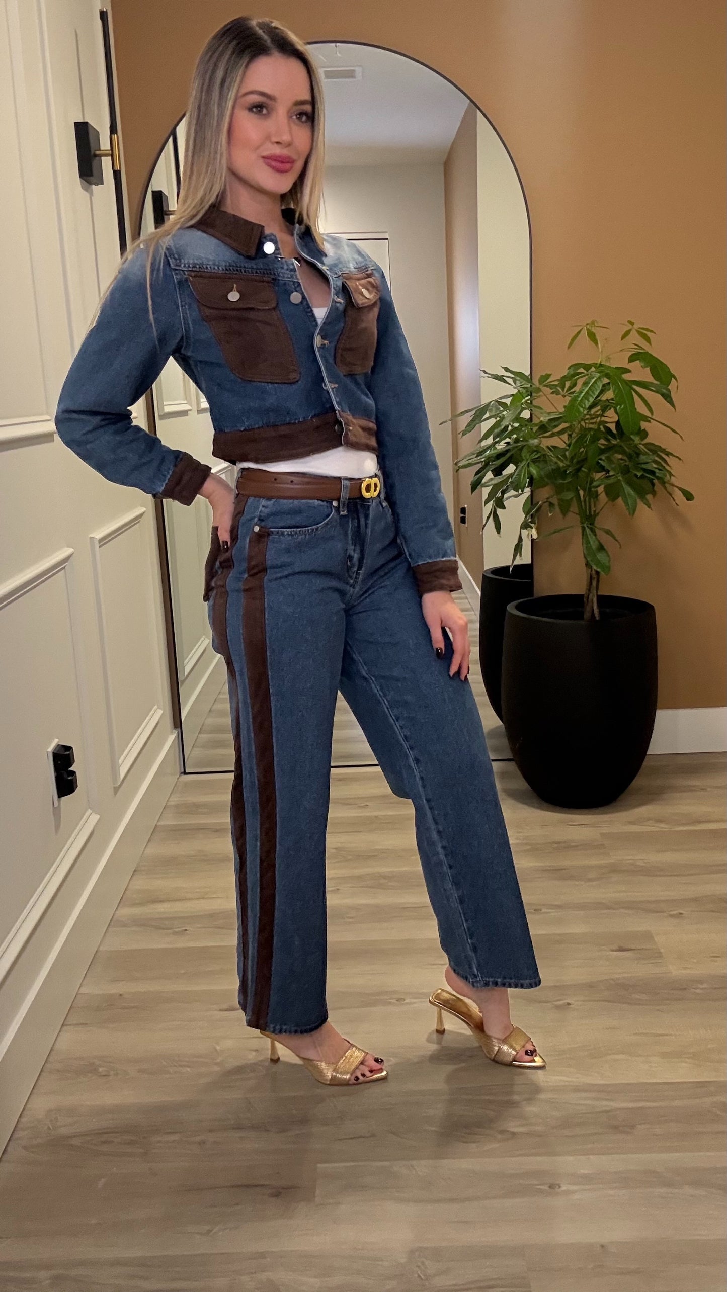 Scottie denim set