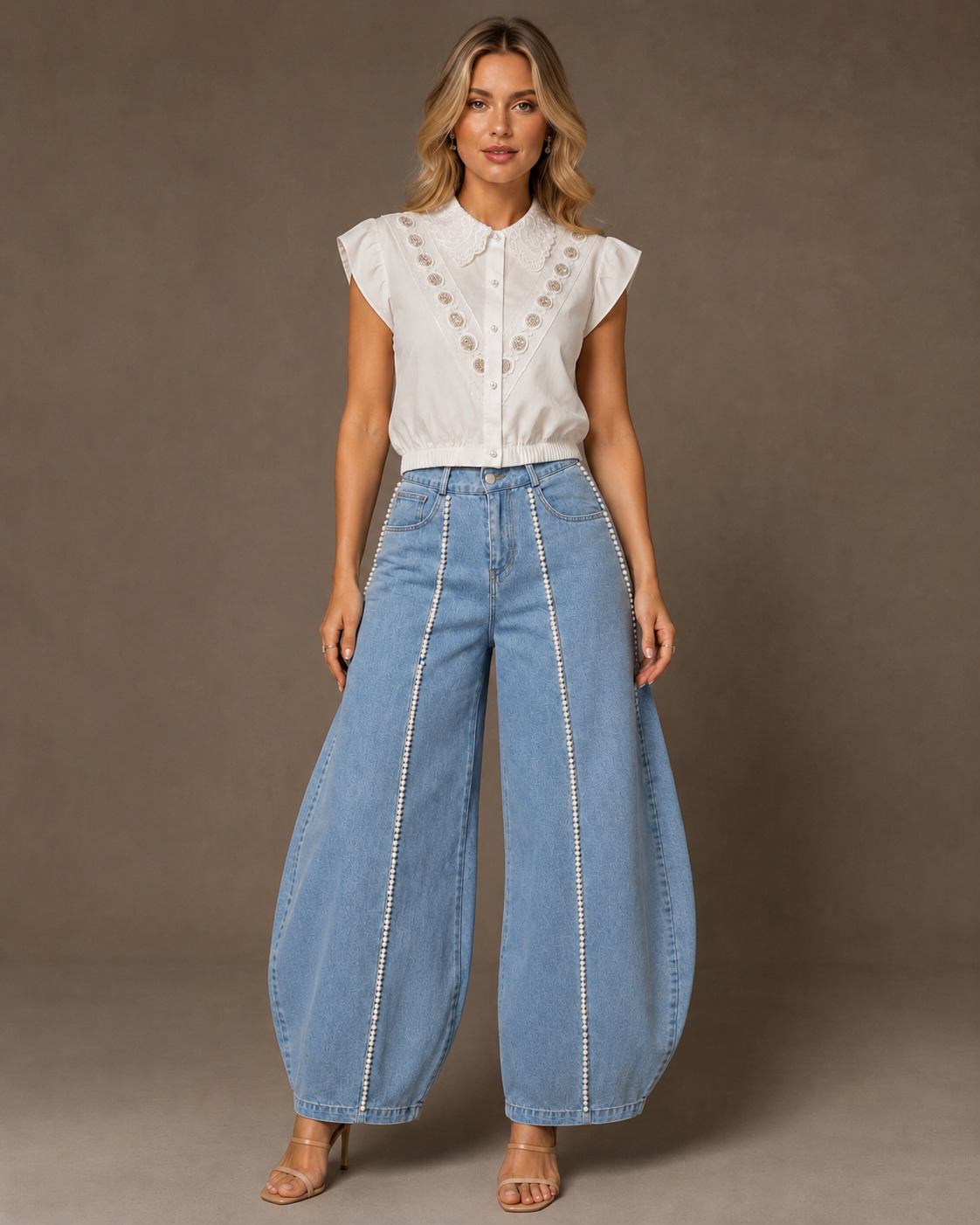 PERLA BARREL PANTS