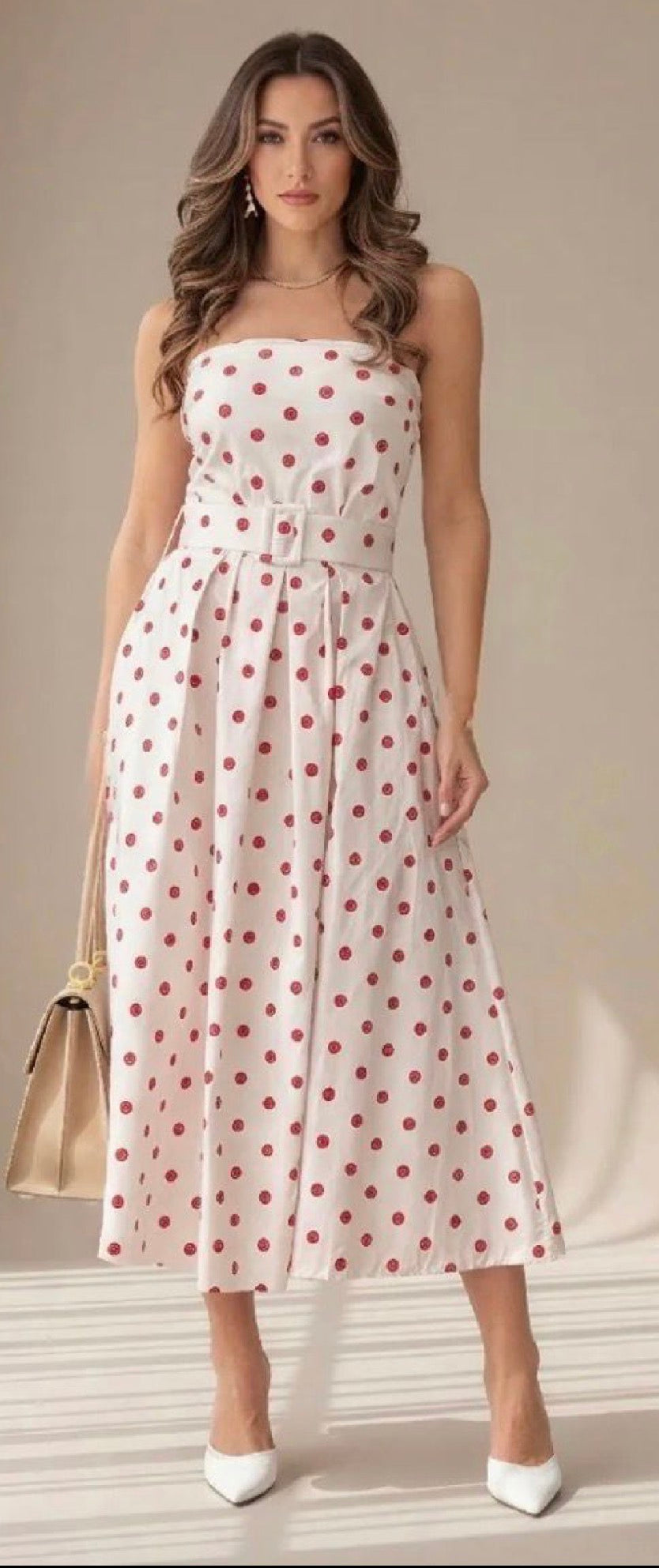 LORETT POLKA DOT DRESS