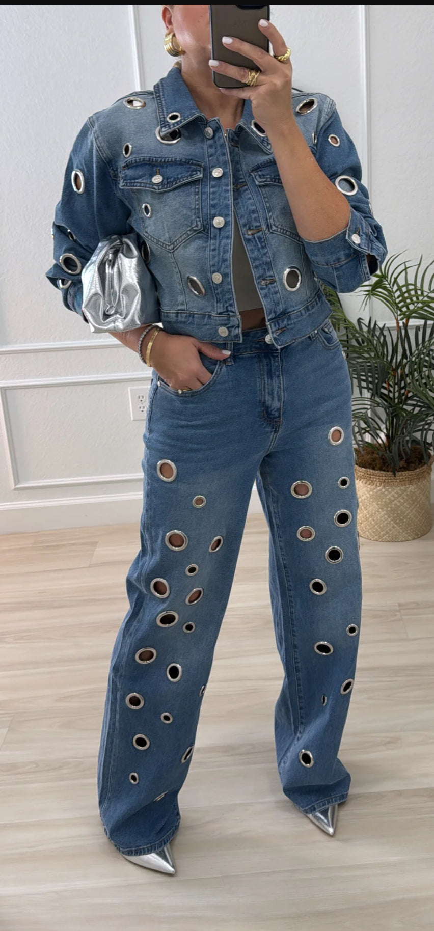 Brigitte Denim set