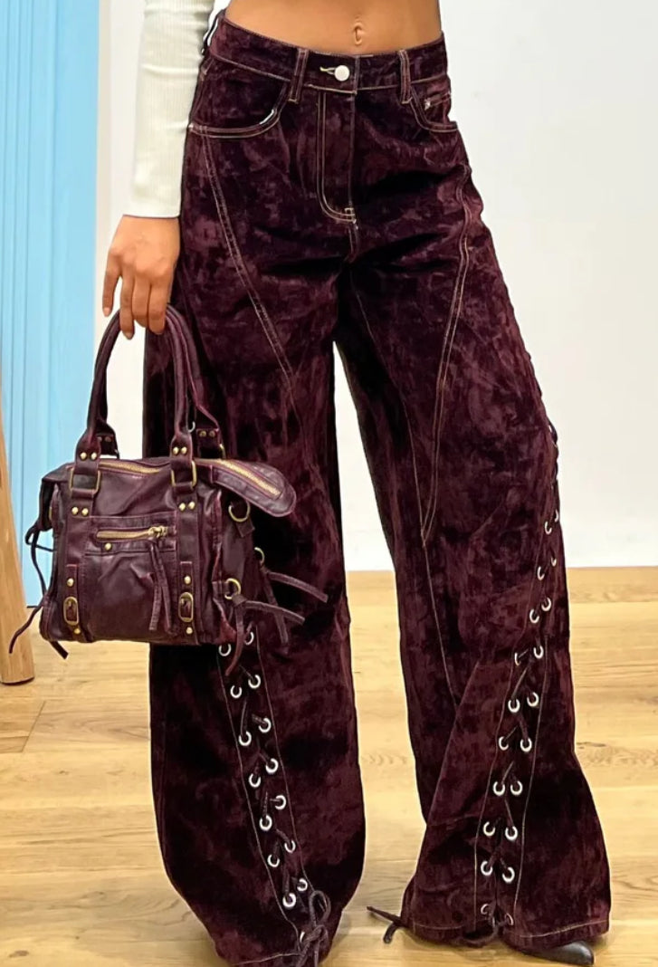 Vivian velvet pants