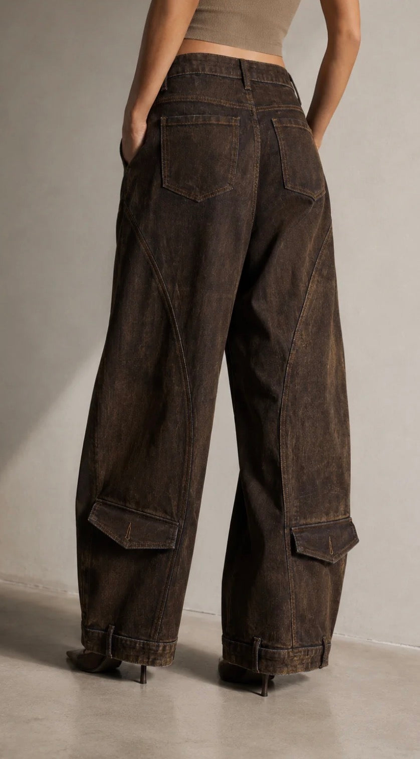 MONNA BARREL JEANS