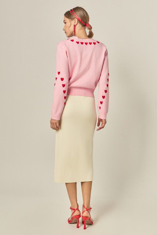 HEARTS CARDIGAN