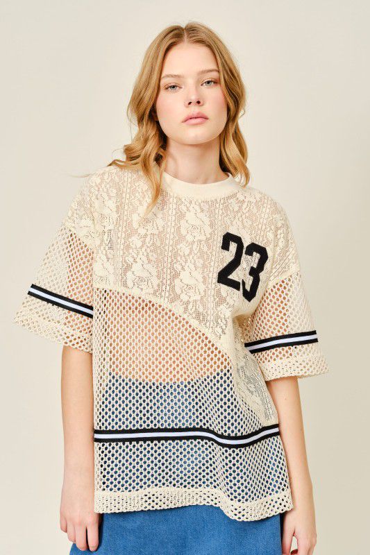 SPORT LACE TSHIRT