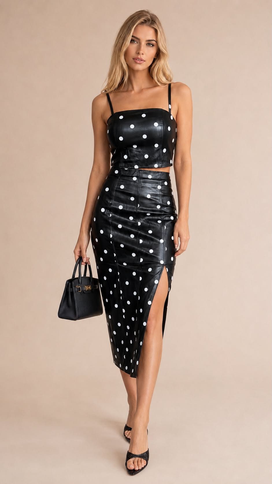 SARA LEATHER SET