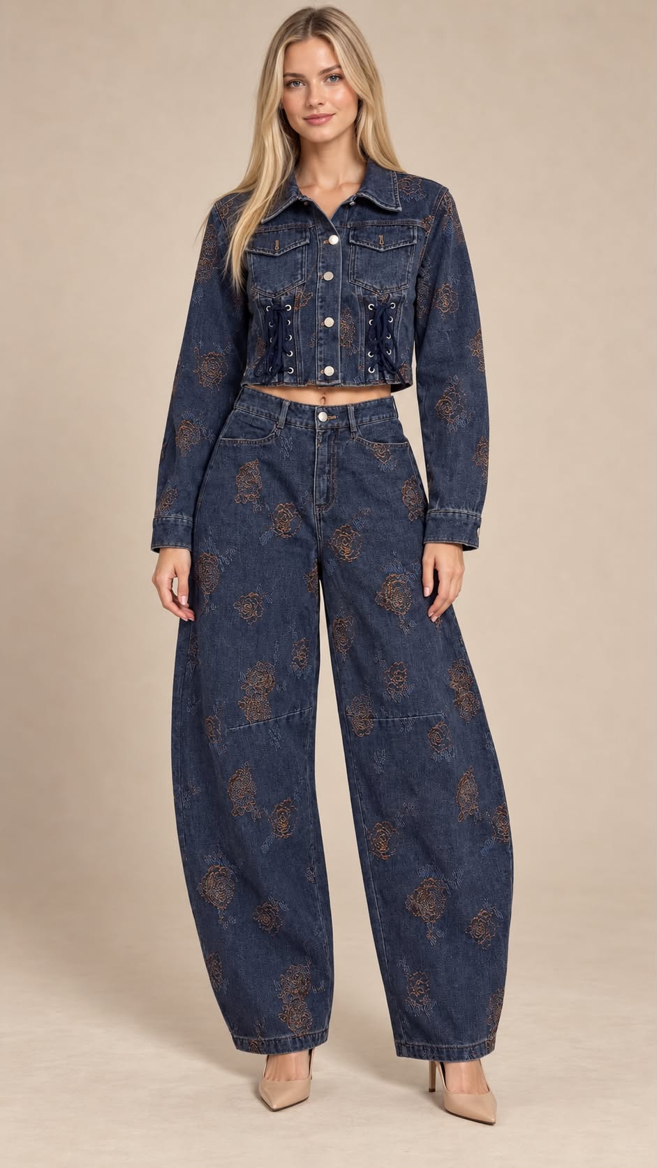 VIVIAM DENIM SET
