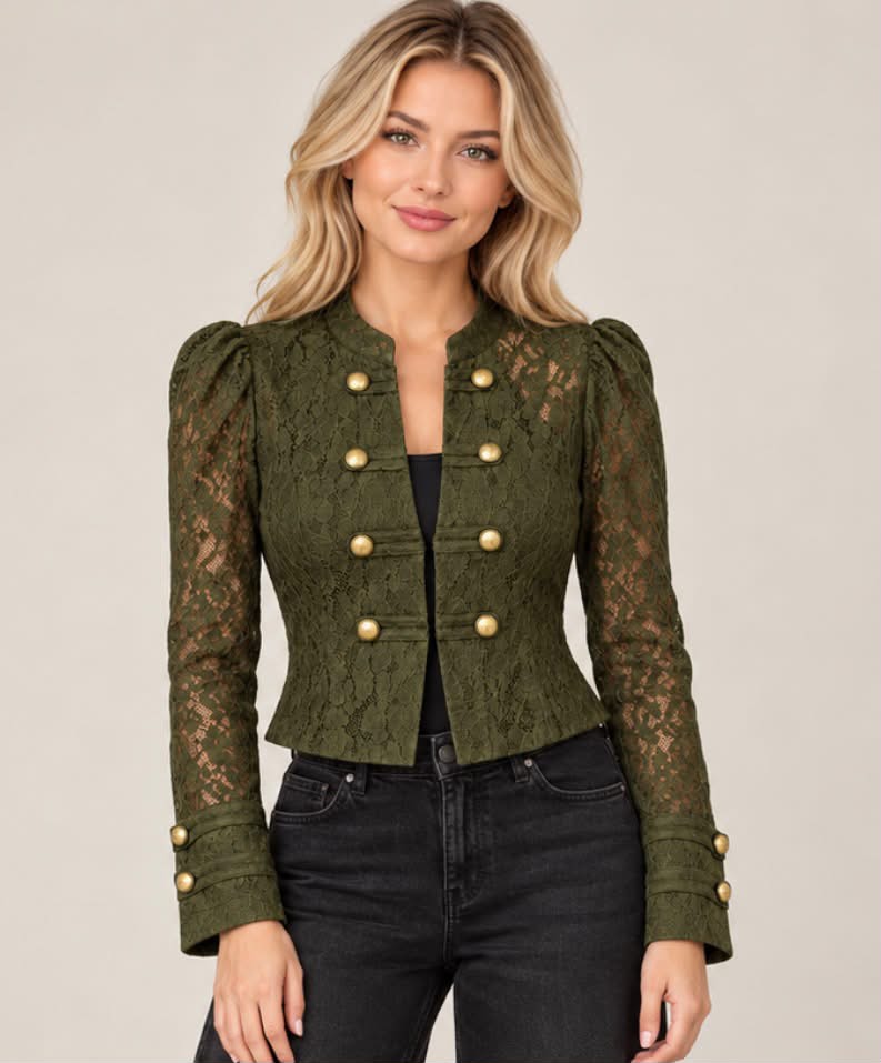 NAPOLEON GREEN LACE JACKET