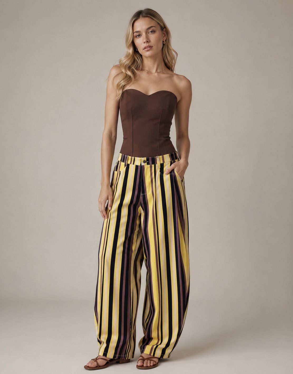 ZINDEL BARREL PANTS