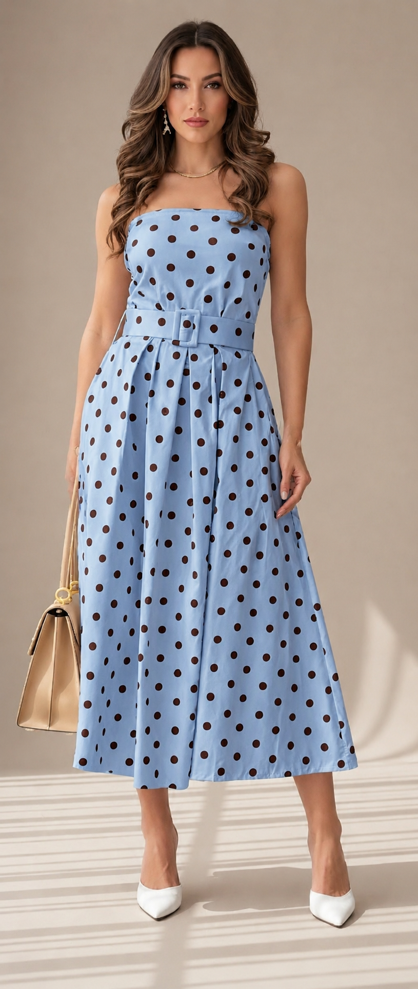 LORETT POLKA DOT DRESS