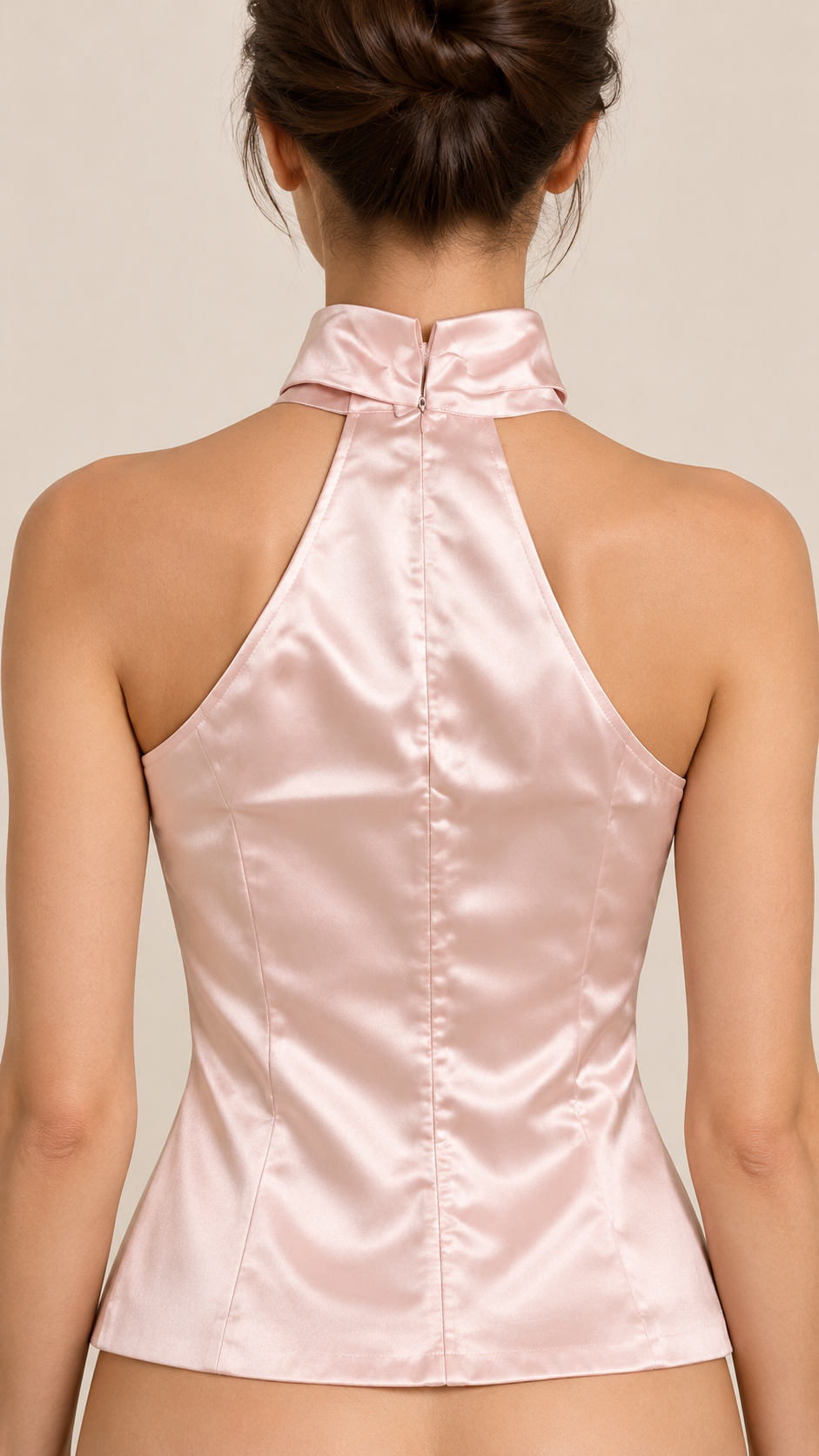 Satin Rose Top