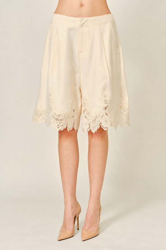 Off white lili BERMUDA