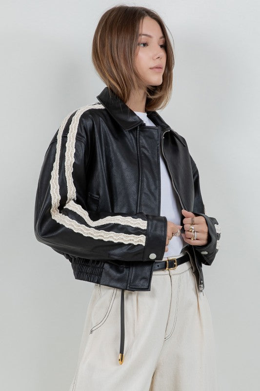 Sasha Leather Jacket