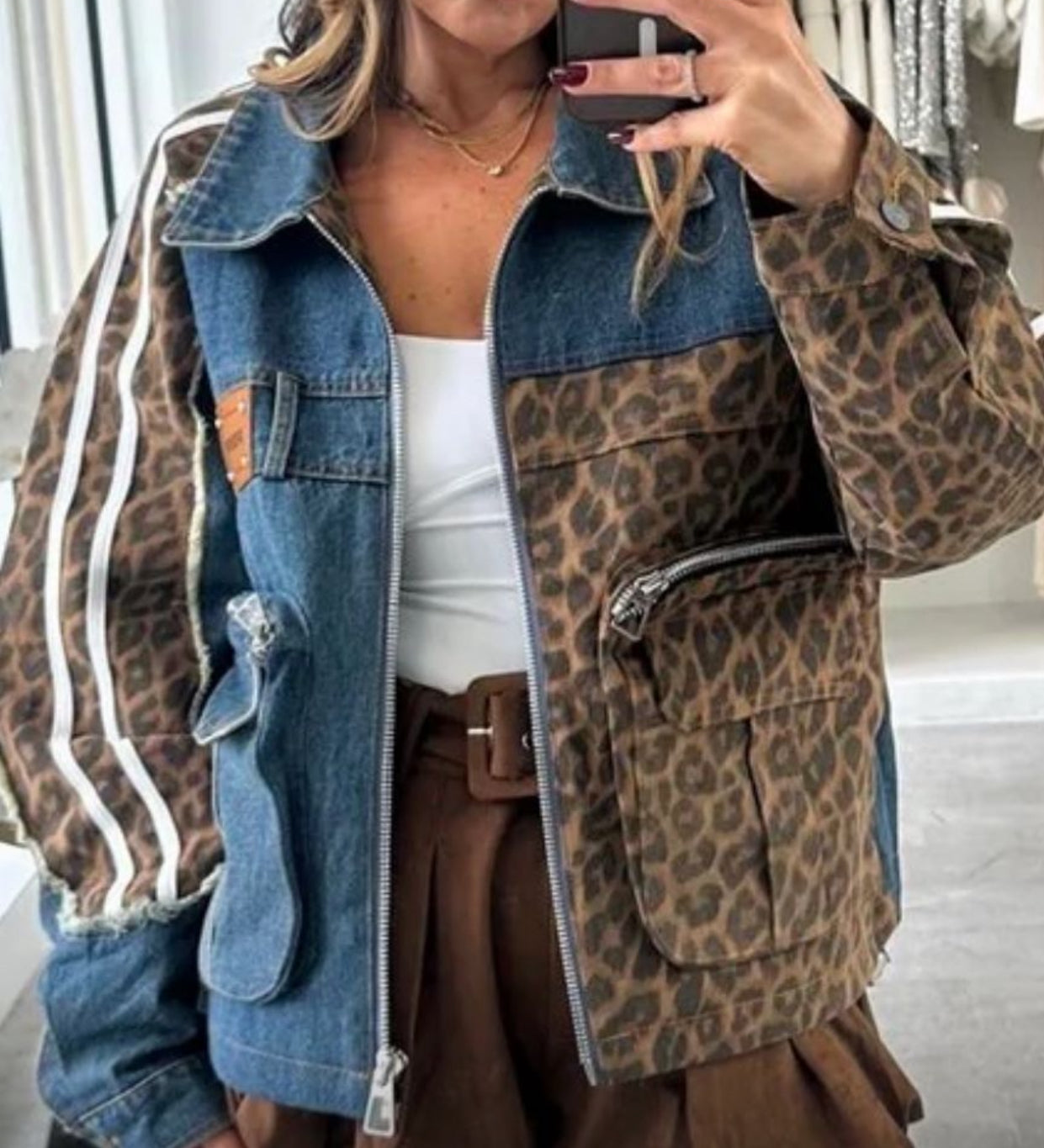 Kristy Leopart Jacket