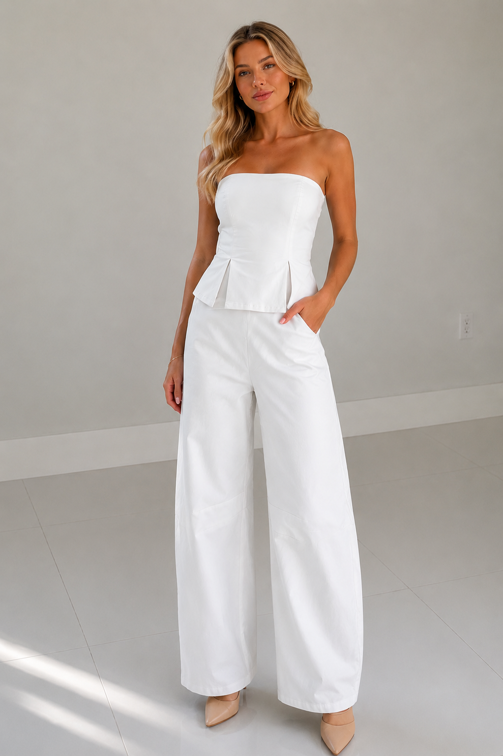 KIARA JUMPSUIT-Pre Order 15 de junio-Blanco