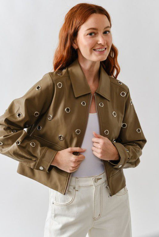 Desire leather Jacket