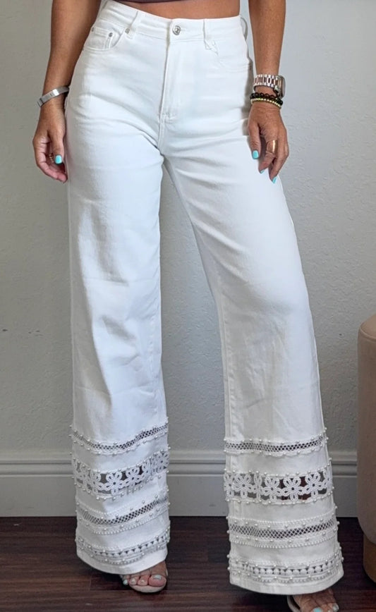 White cute Jeans