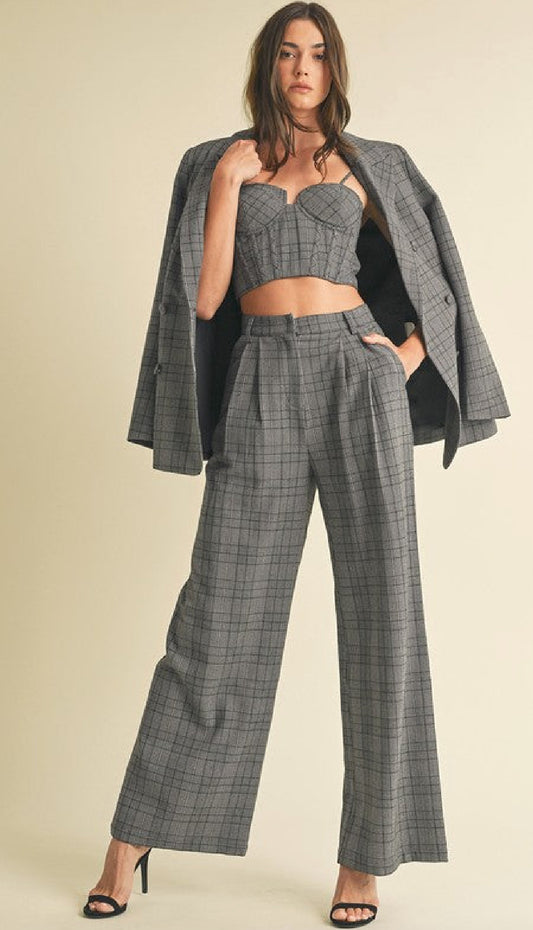 Plaid Sofie set 3P