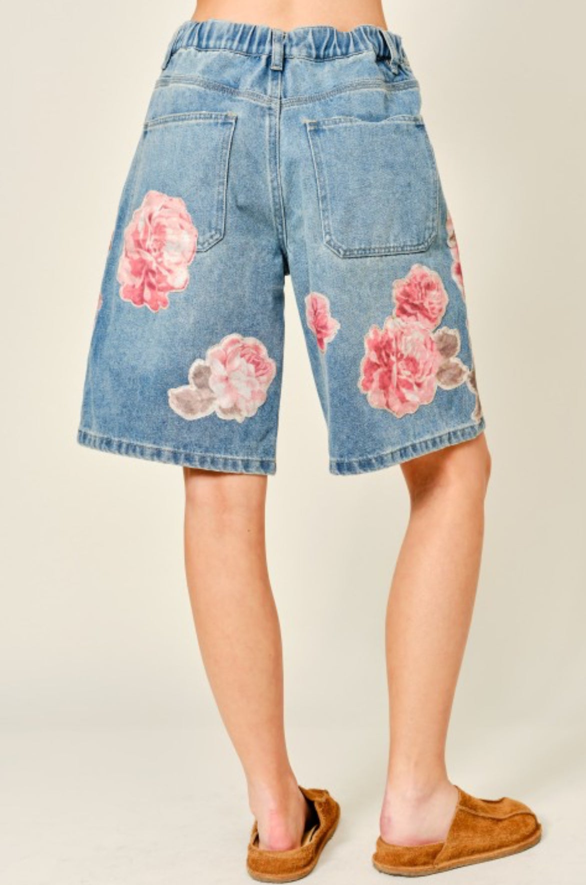 Spring denim Bermuda