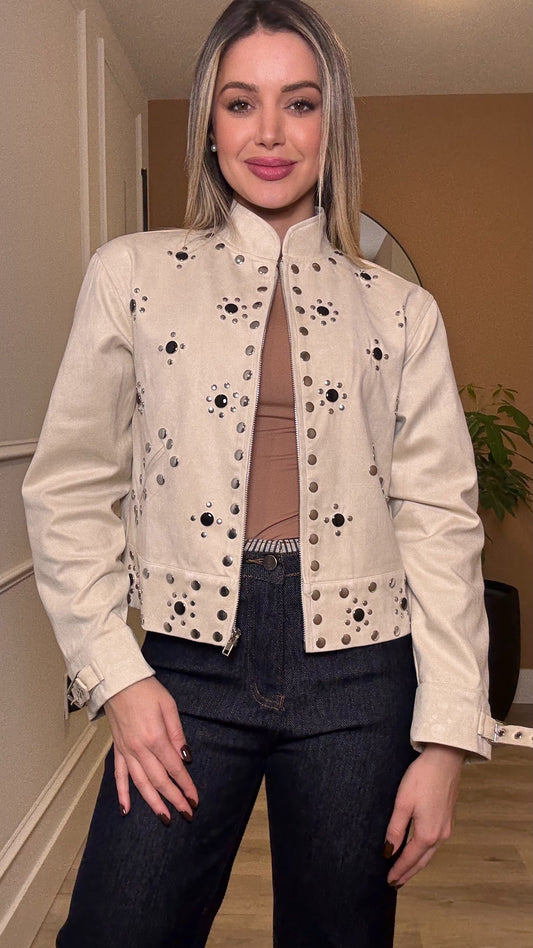 Amelia suede Jacket