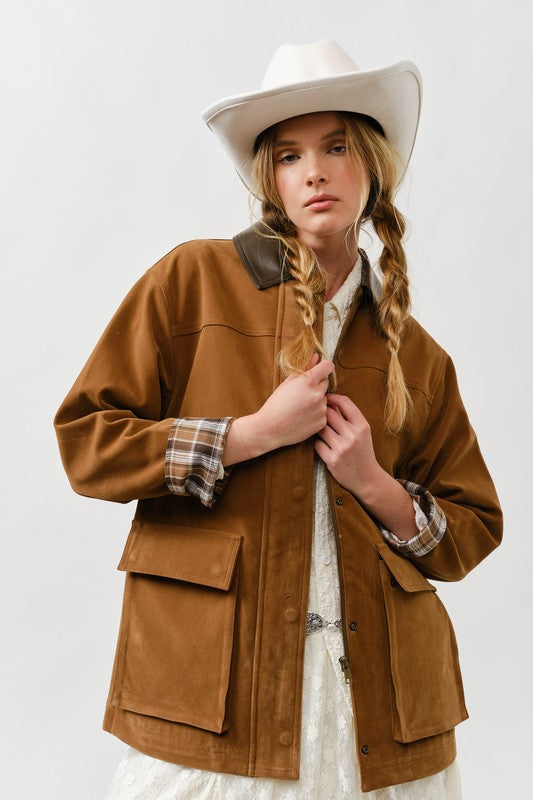 Pauli suede  Jacket