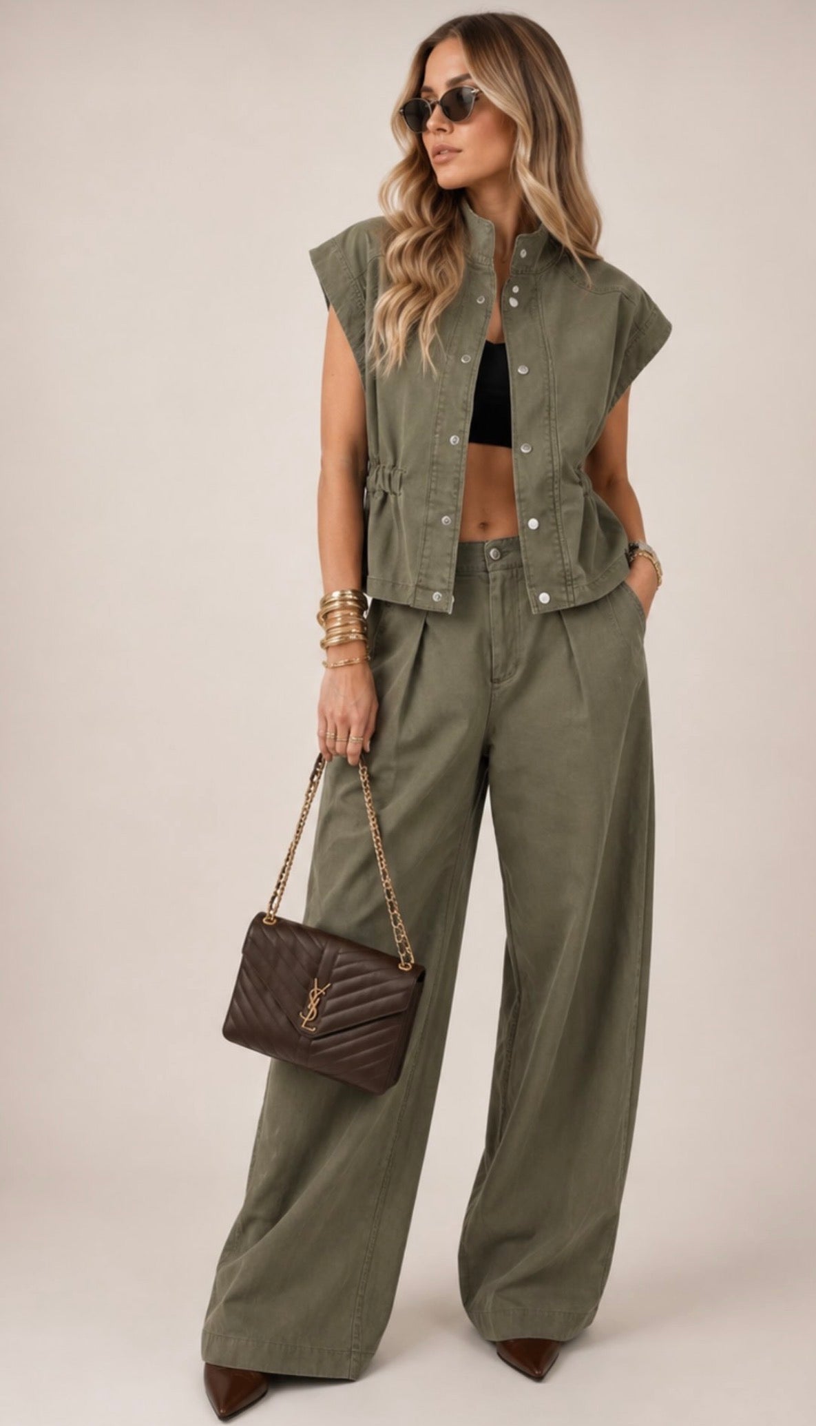 Olivia denim set