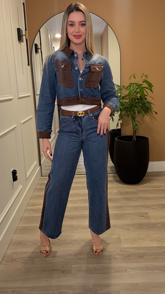 Scottie denim set