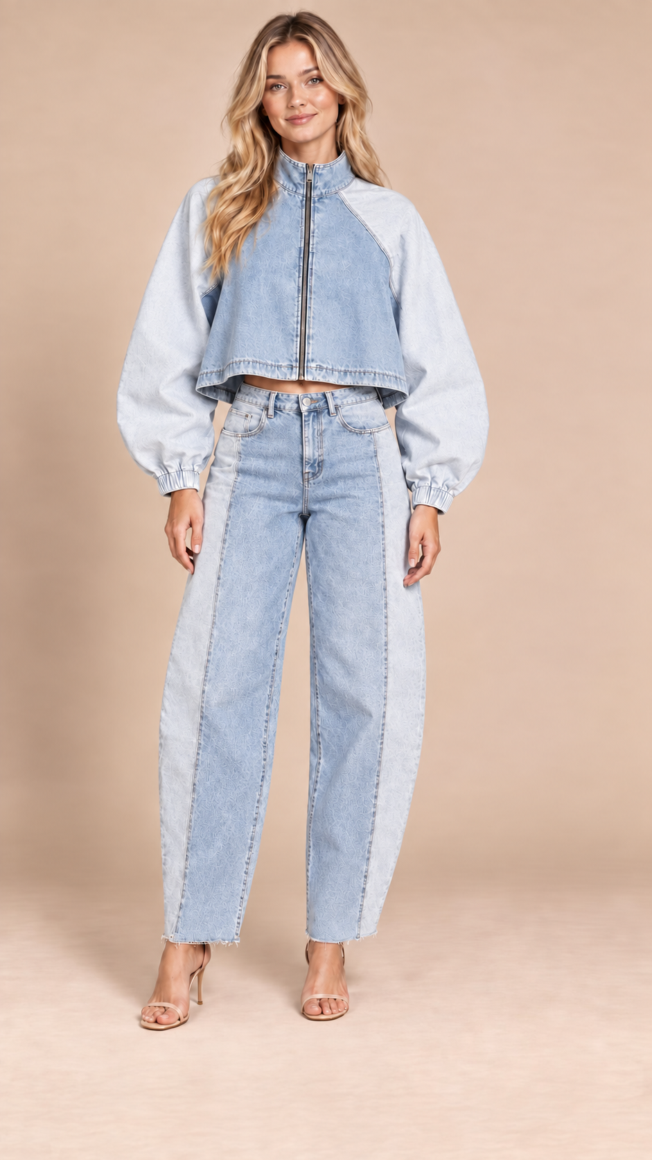 LOREN DENIM SET Pre Order 1 semana