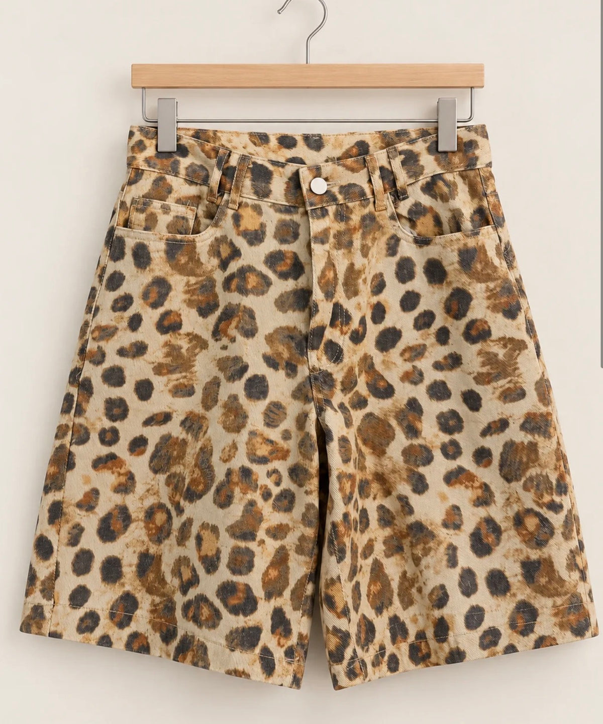 AYLA ANIMAL PRINT BERMUDA