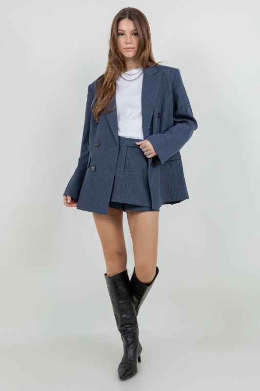Zoe Blazer short skirt  Set