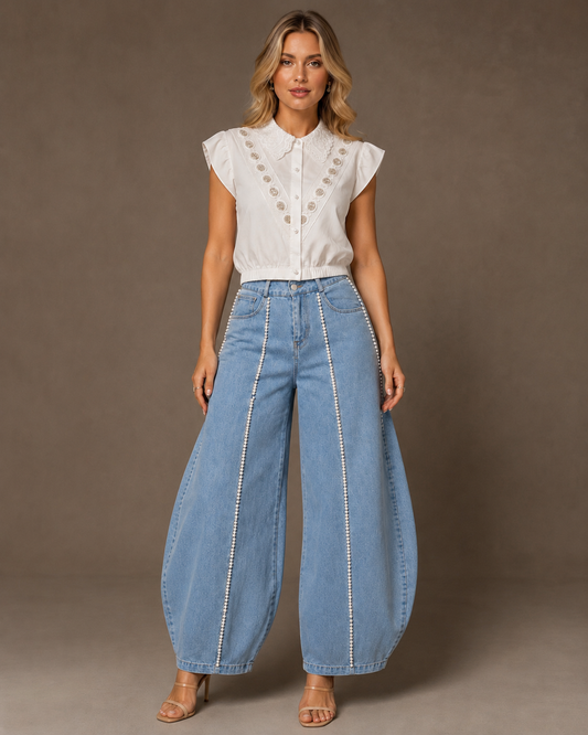 PERLA BARREL PANTS