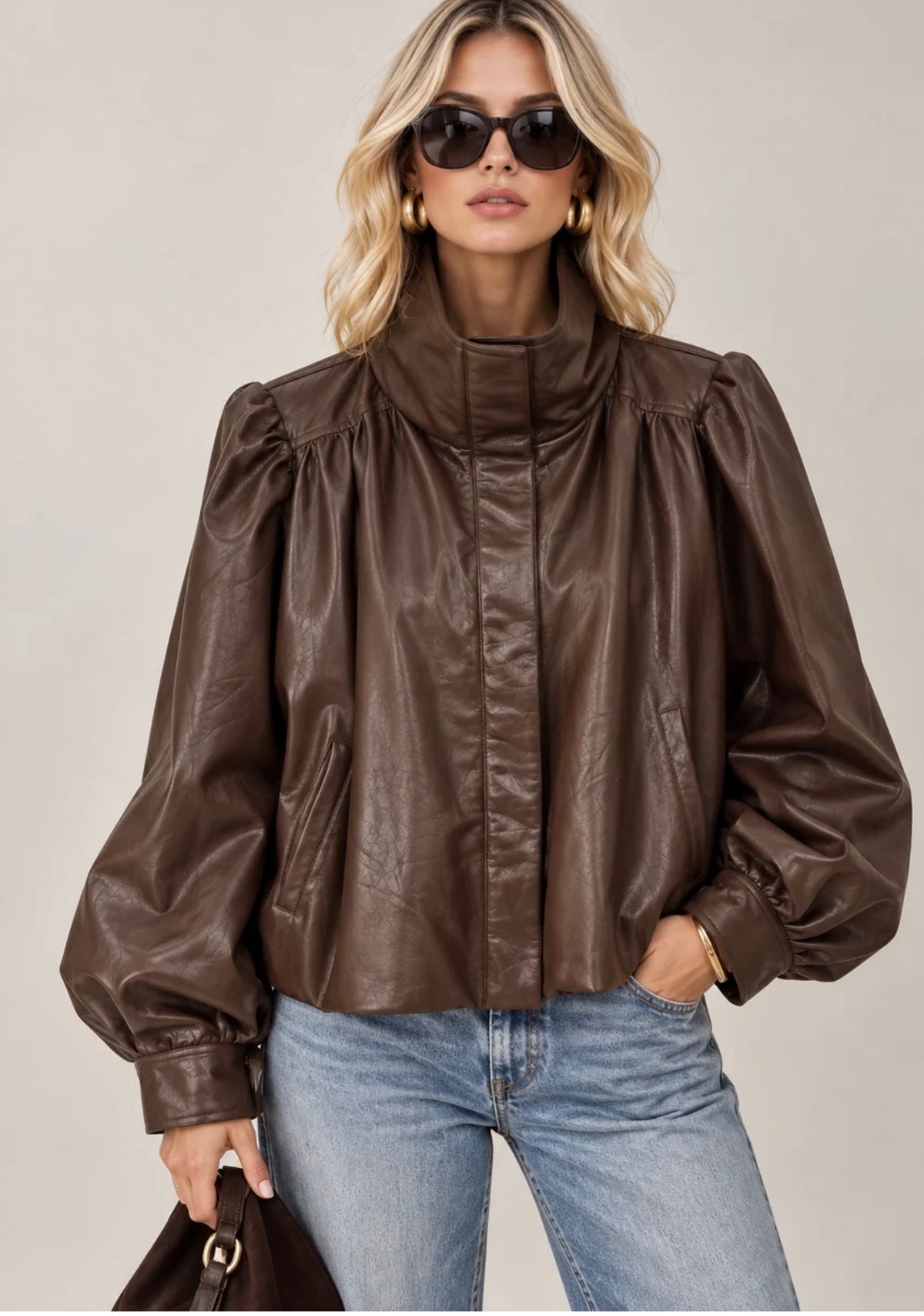 MIKA FAUX LEATHER