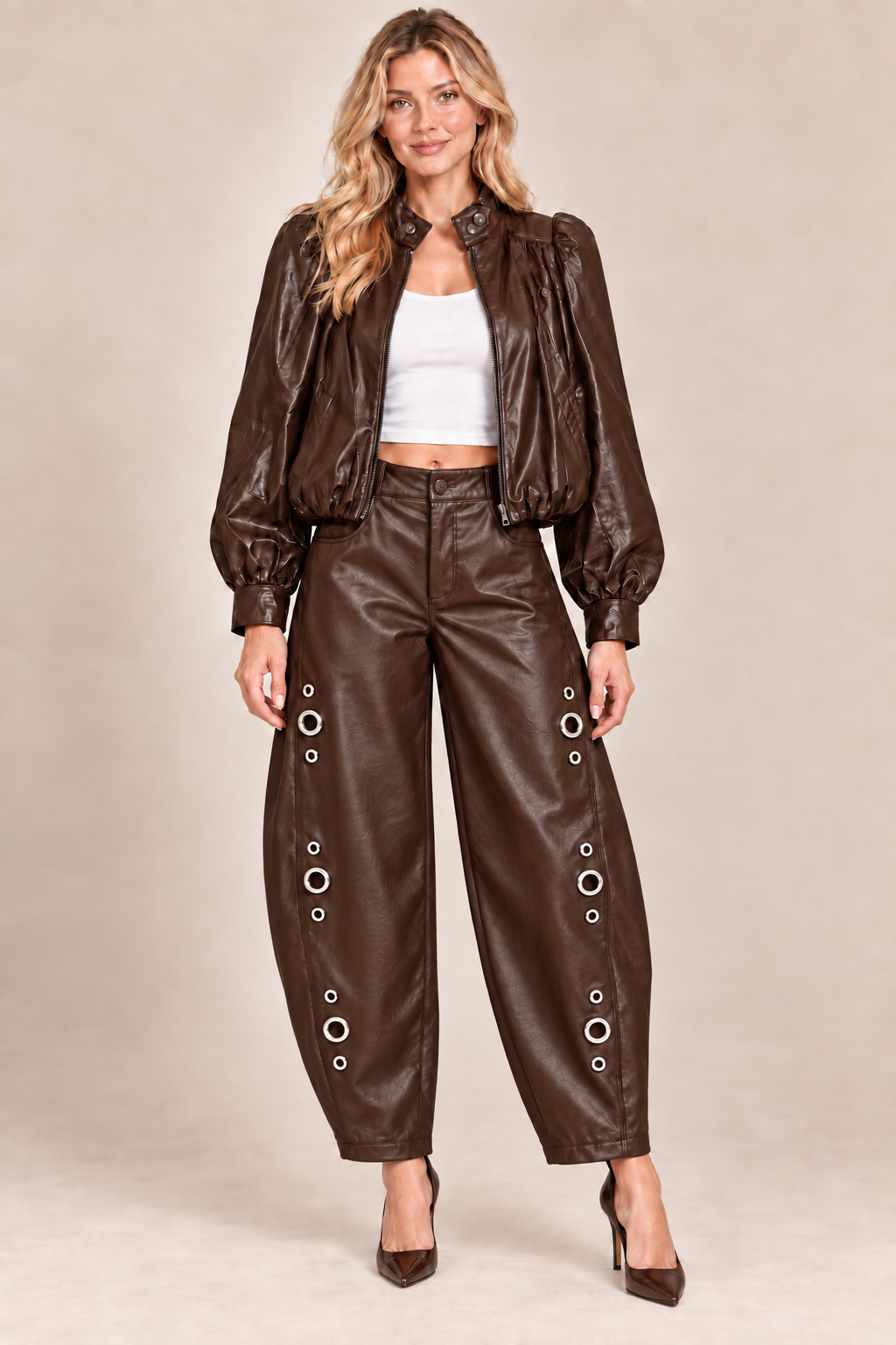 LYRA LEATHER PANTS