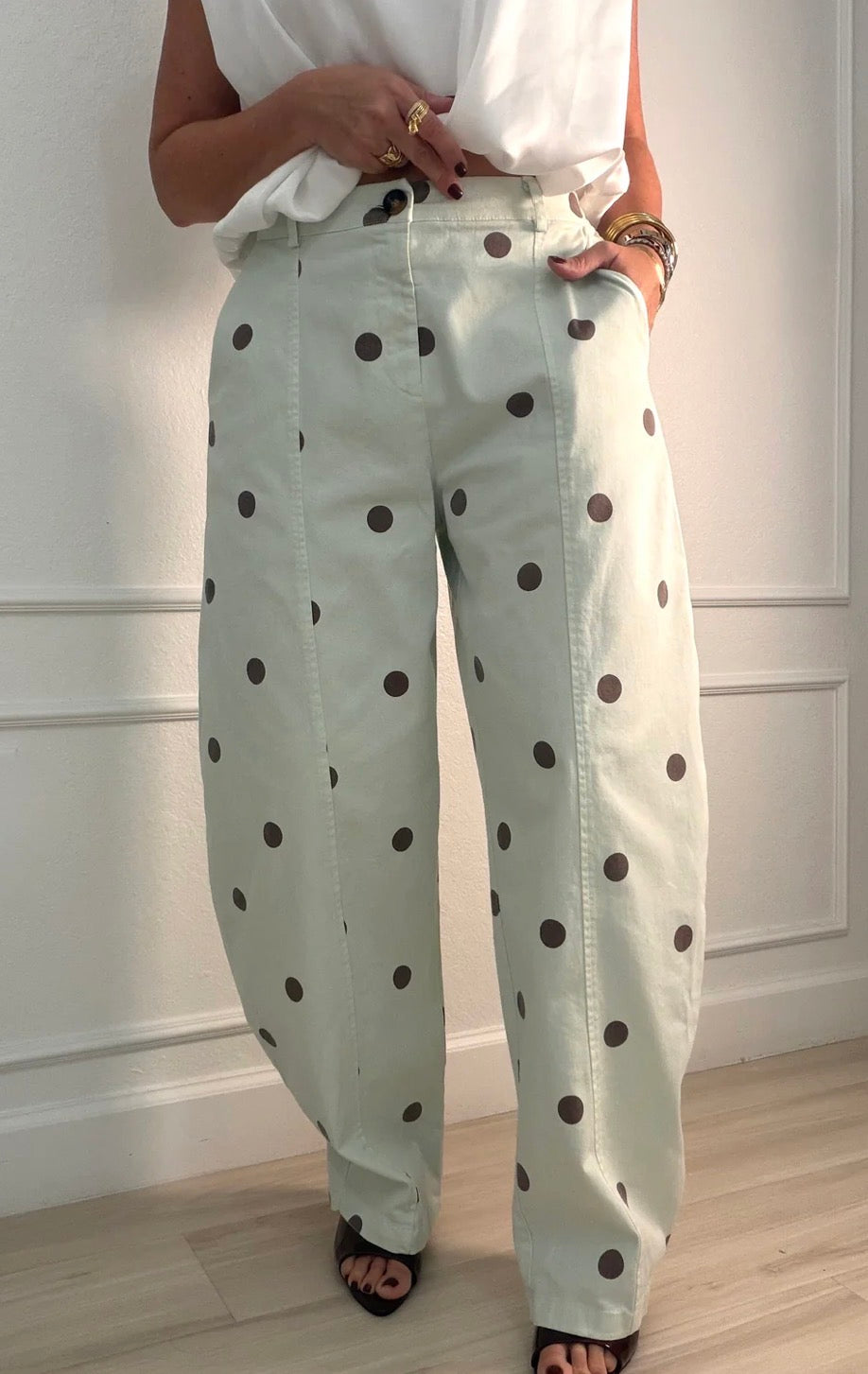 Barrel Polka Dot Paris