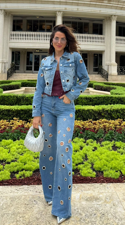 Brigitte Denim set