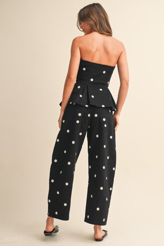 Polka Dot Rebeca set