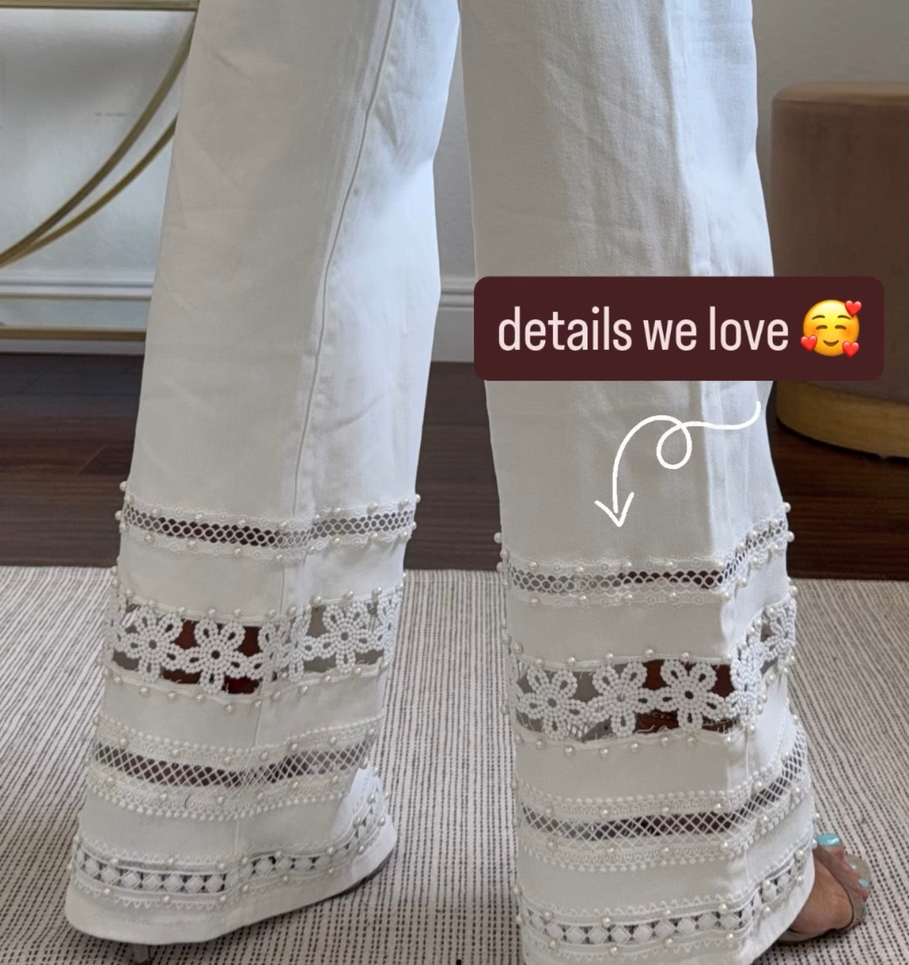 White cute Jeans