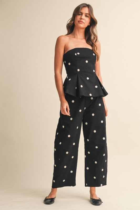 Polka Dot Rebeca set
