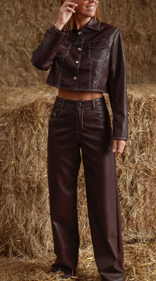 Ellie Leather Set