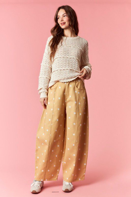 BARREL POLKA DOT YASMIN PANTS
