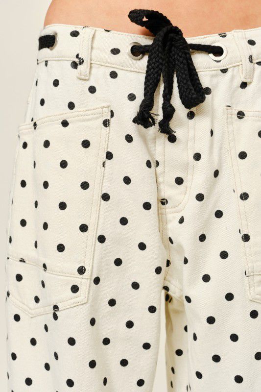 BARREL DOTS JEANS