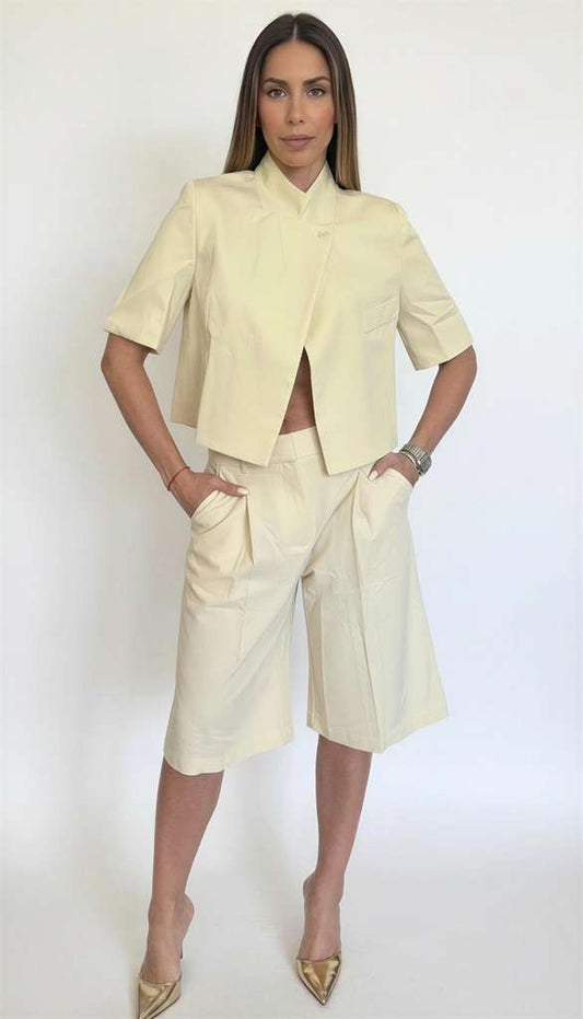 ASIMETRIC BLAZER SET