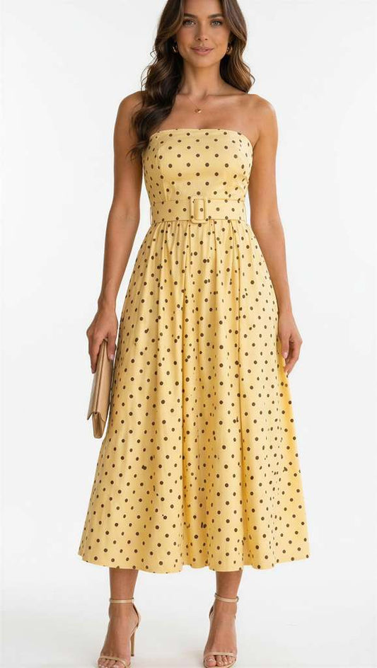 LORETT POLKA DOT DRESS