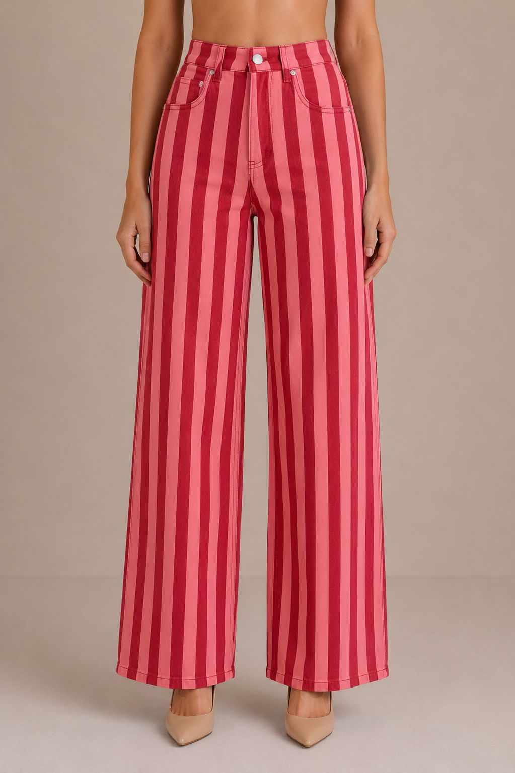 LINE RED JEANS
