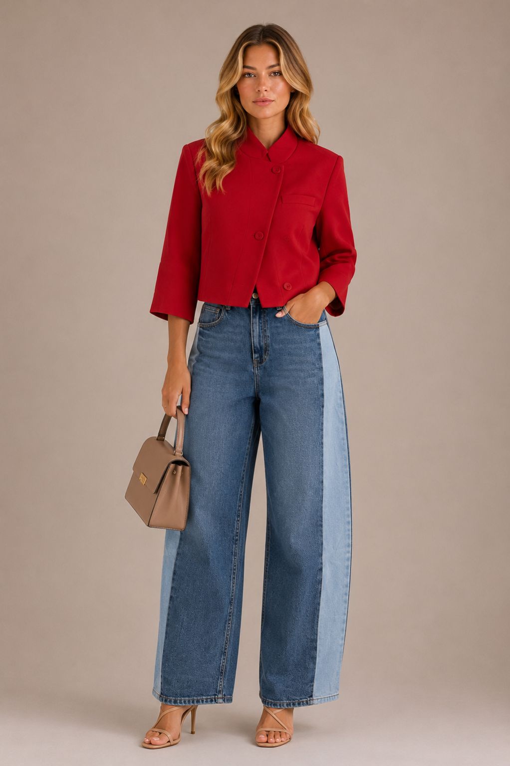 DENIM JEANS BLU & LIGTH BLUE